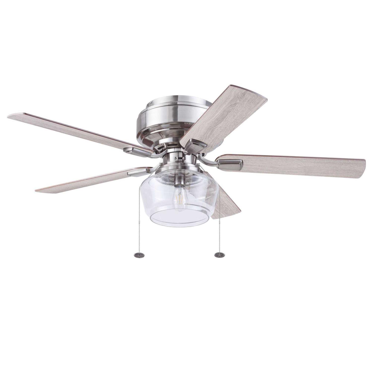 Prominence Home MaCenna 52 LED Indoor Flush Mount Ceiling Fan with Light