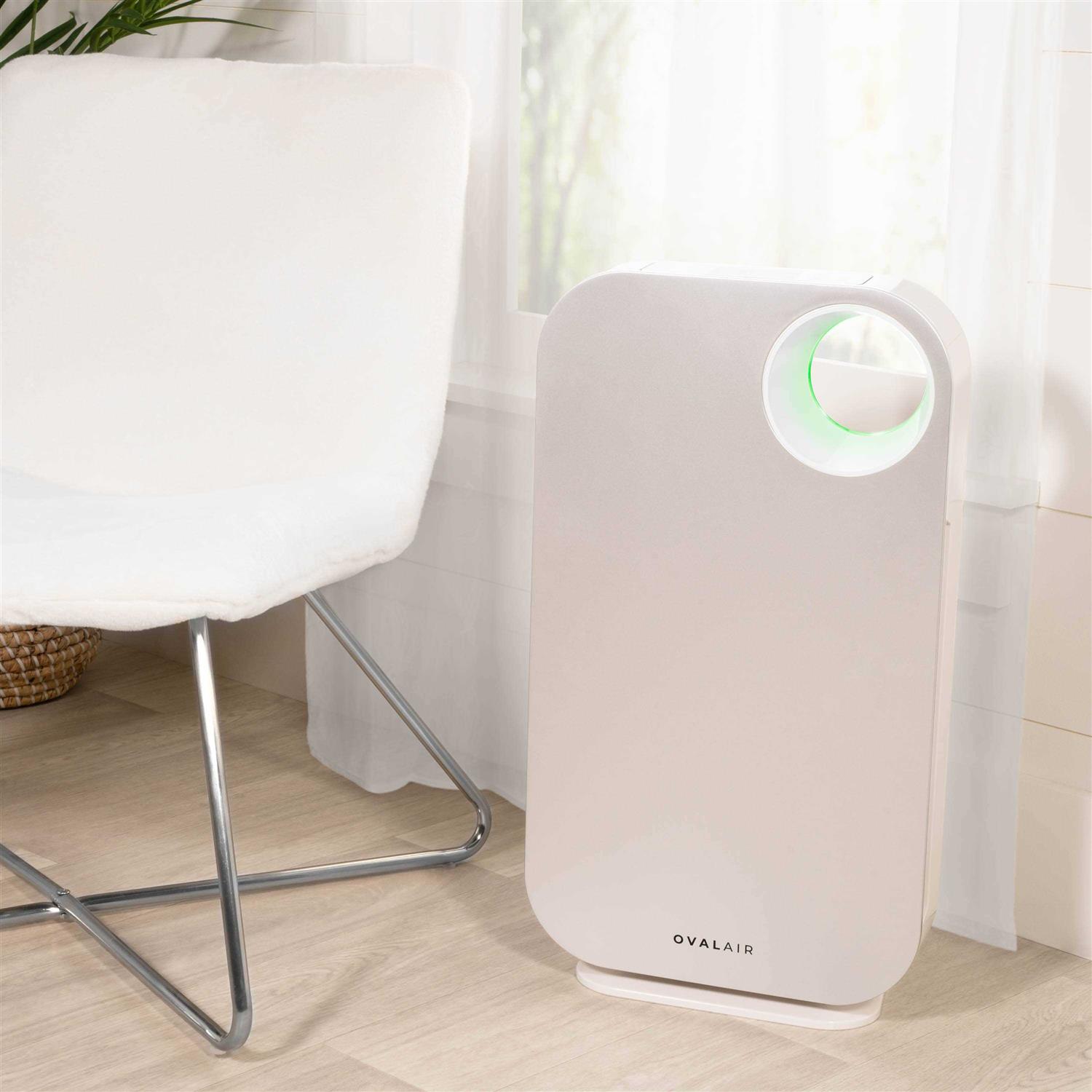 OVAL Air 3-Stage H13 True HEPA 5-in-1 Air Purifier - Image 2