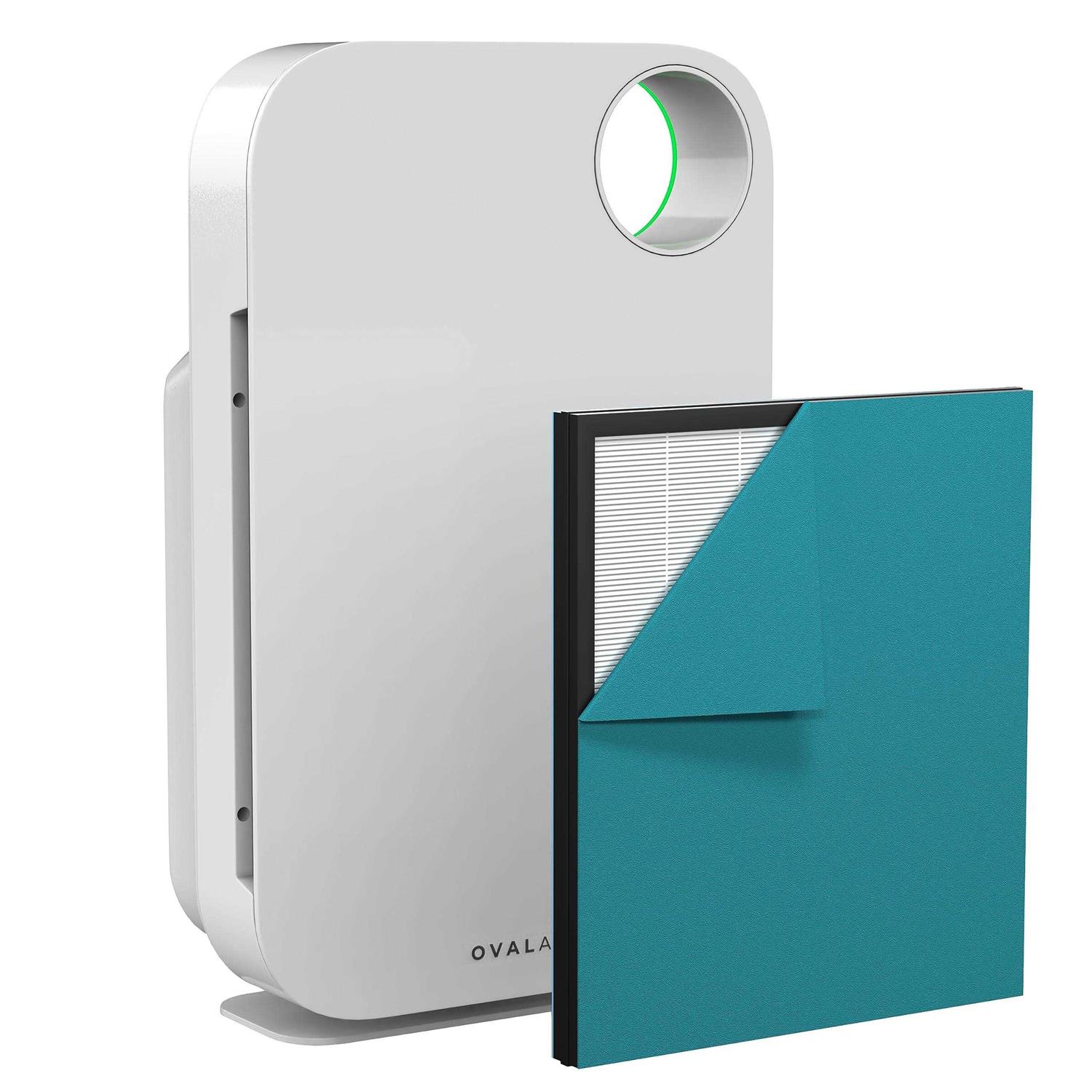 OVAL Air 3-Stage H13 True HEPA 5-in-1 Air Purifier