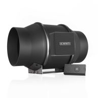 AC Infinity Cloudline S6 Quiet Inline Duct Fan System with Speed Controller