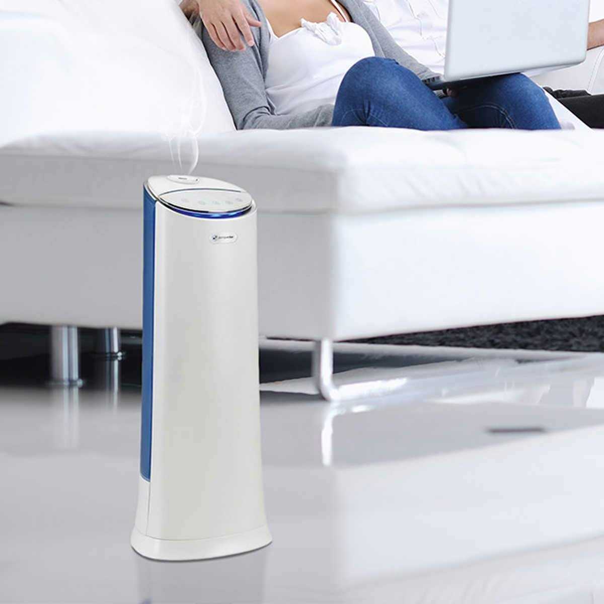 PureGuardian H3250WCA Tower Misting Humidifier – Crystal White - Image 4