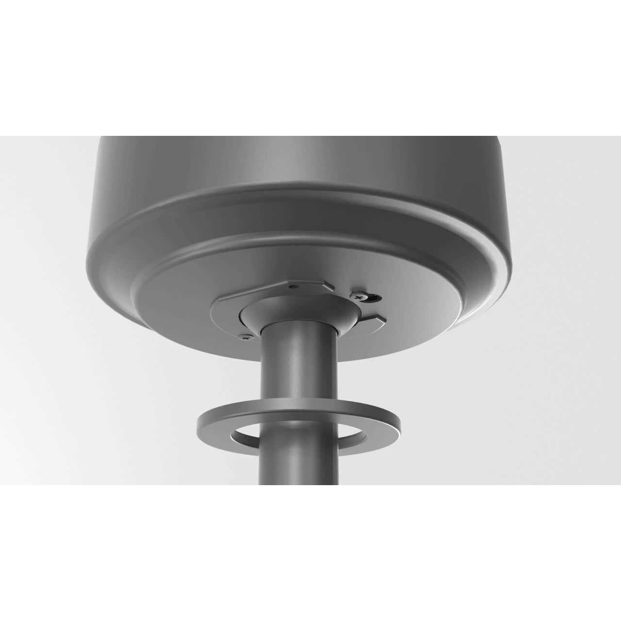 Parrot Uncle 52 in. Industrial Black Ceiling Fan with Remote Control and Light Kit F6321110V - Image 3