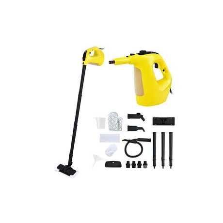 1400W Multipurpose Pressurized Steam Cleaner Mop W/17 Pieces Accessories - Image 2
