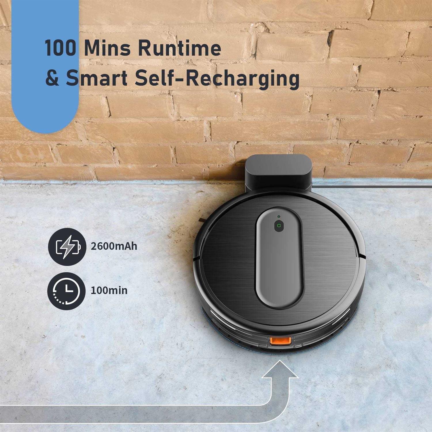 Onson Robot vacuum cleaner, 3 in 1 Mopping Robot vacuum and mop combo with Schedule - Image 4