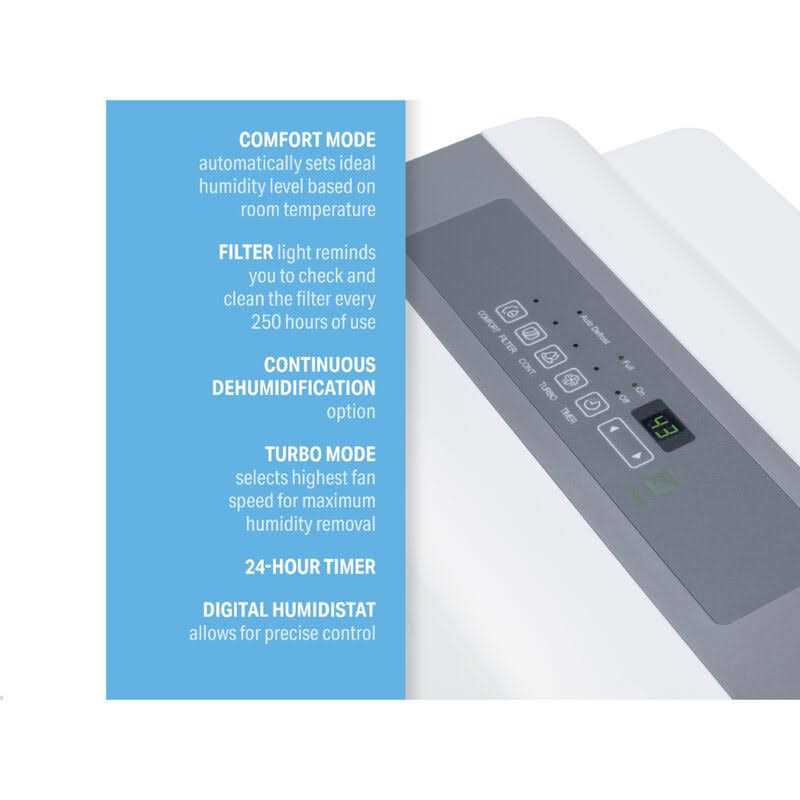 Perfect Aire 3000 Sq ft 35 pt Dehumidifier 2PFD35 - Image 4