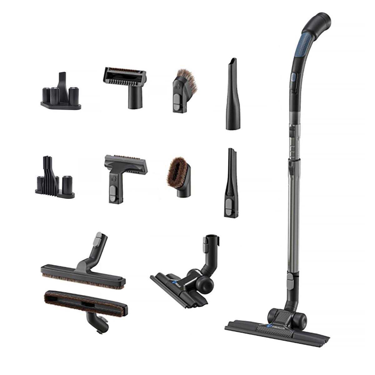 Prolux RS4 Lightweight Bagless Canister Vacuum with Dual HEPA Filtration Premium Button Lock Tools and Automatic Cord Rewind - Image 3