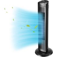 Pelonis 30 Inch Oscillating Tower Fan with 3 Speed Settings And Auto-off Timer