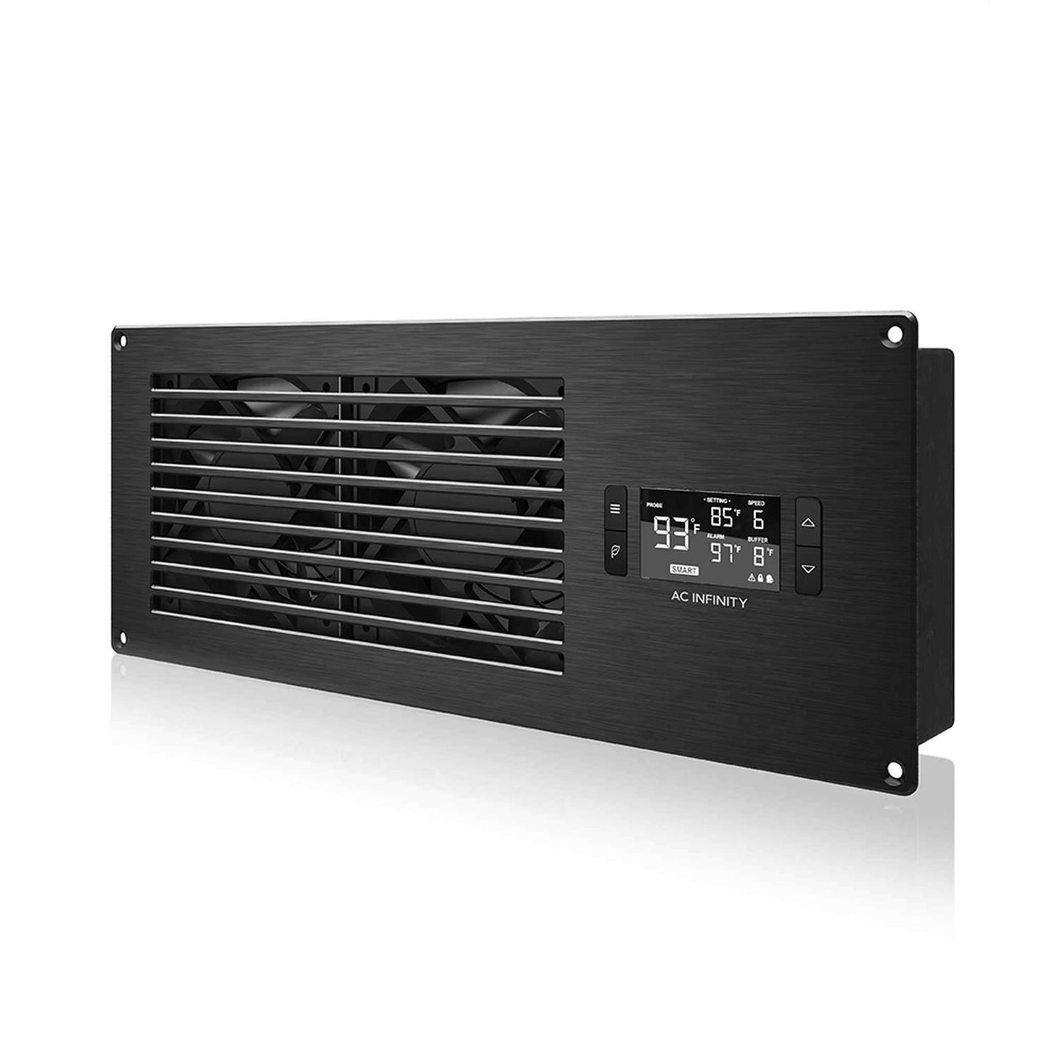 AC Infinity Airframe T7 Black, AV Equipment Closet and Room Fan System 17