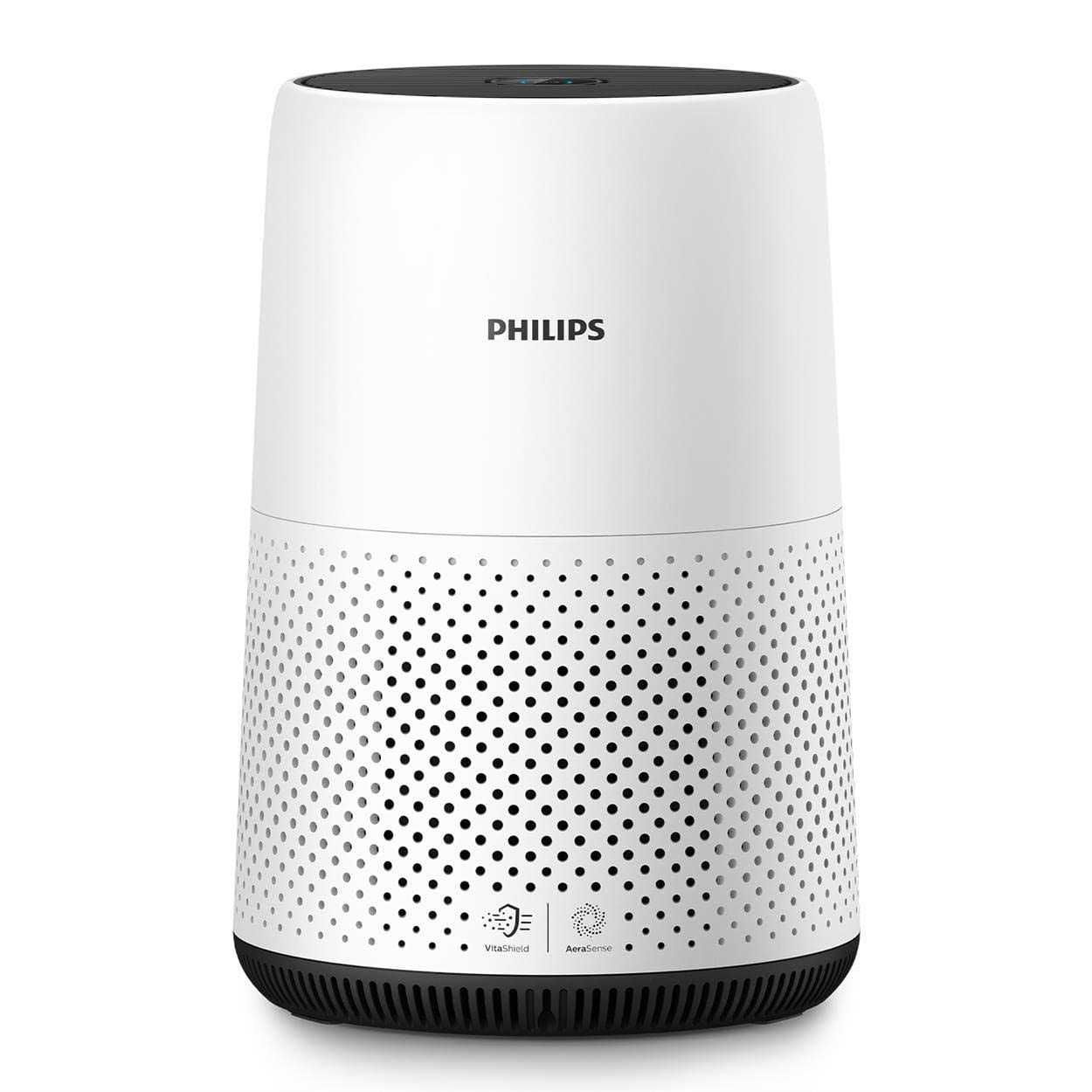 PHILIPS Air Purifier 800 Series, Purifies Rooms up to 698 sq ft, 93 CMF Clean Air Rate, HEPA Filter, AHAM and Energy Star Certified