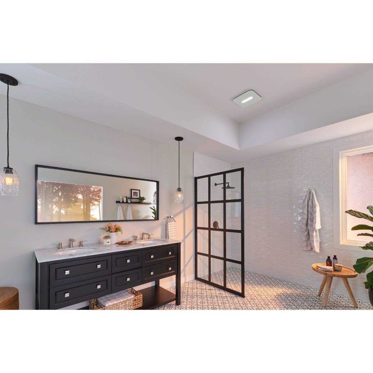 NuTone ARN110LKVV NuTone SurfaceShield Exhaust Fan w/ LED and Vyv Antimicrobial Virus Killing* Light - Image 3