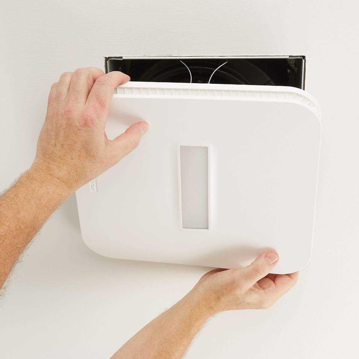 NuTone ARN110LKVV NuTone SurfaceShield Exhaust Fan w/ LED and Vyv Antimicrobial Virus Killing* Light - Image 5