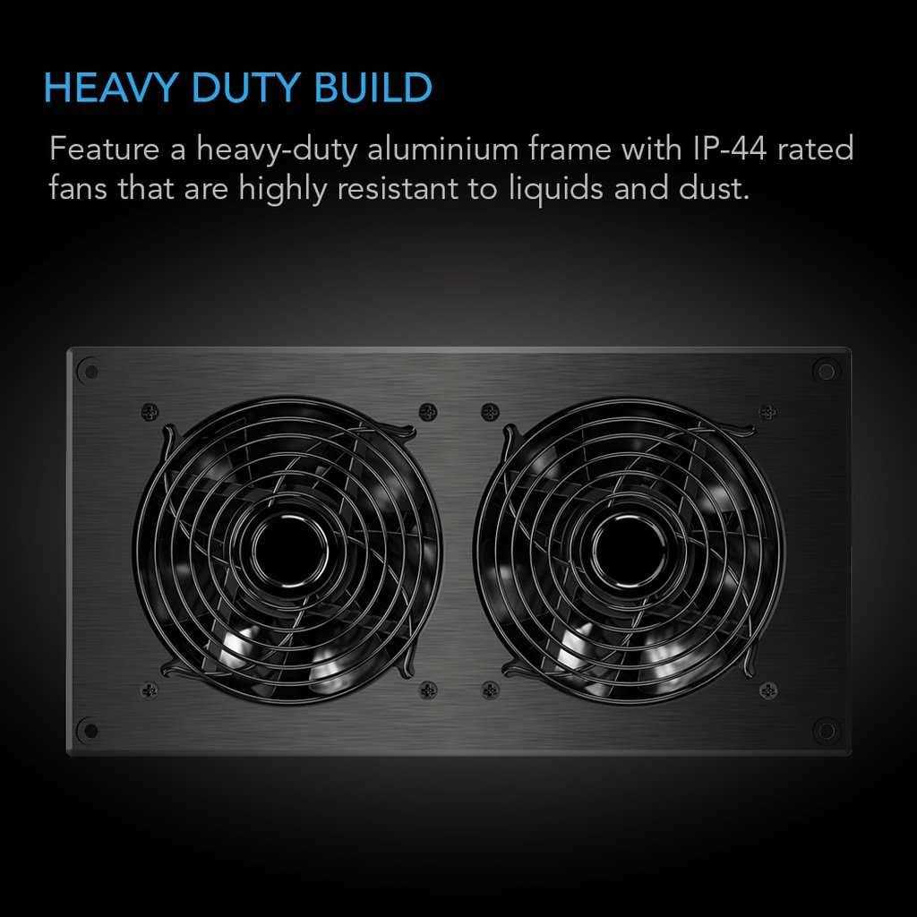 AC Infinity AIRTITAN T7 Ventilation Fan 12 with Temperature Humidity Controller - Image 2