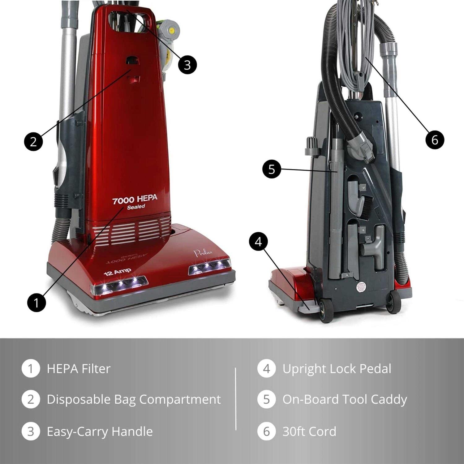 Prolux 7000 Upright Sealed HEPA Vacuum - Image 2