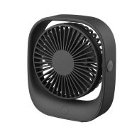 Perfect Aire 4013666 5.75 x 5 in. Black 3 speed USB Fan