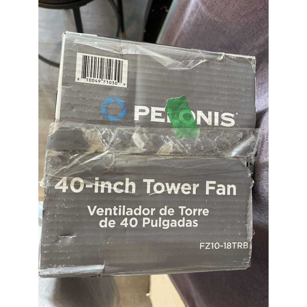 Pelonis 40 in. Oscillating Tower Fan