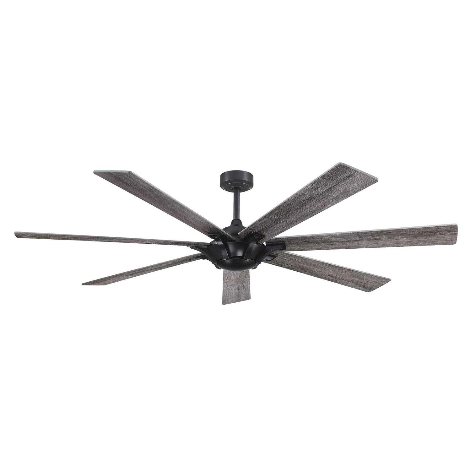 72-inch Farmhouse Reversible 7-Blade Ceiling Fan without Light - Image 2