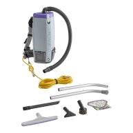 ProTeam Pro Team 107744 Super Coach Pro 10, 10 qt. Backpack Vacuum w/ Two-Piece Wand and Xover Tool