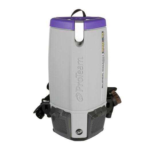 ProTeam Pro Team 107744 Super Coach Pro 10, 10 qt. Backpack Vacuum w/ Two-Piece Wand and Xover Tool - Image 2