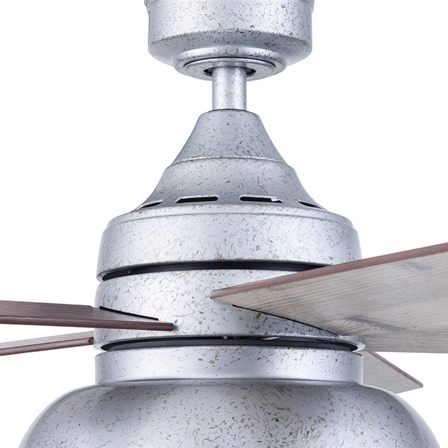 Prominence Home 51659-45 52 in. Brightondale Industrial Style Indoor Outdoor LED Ceiling Fan with Light - Image 2