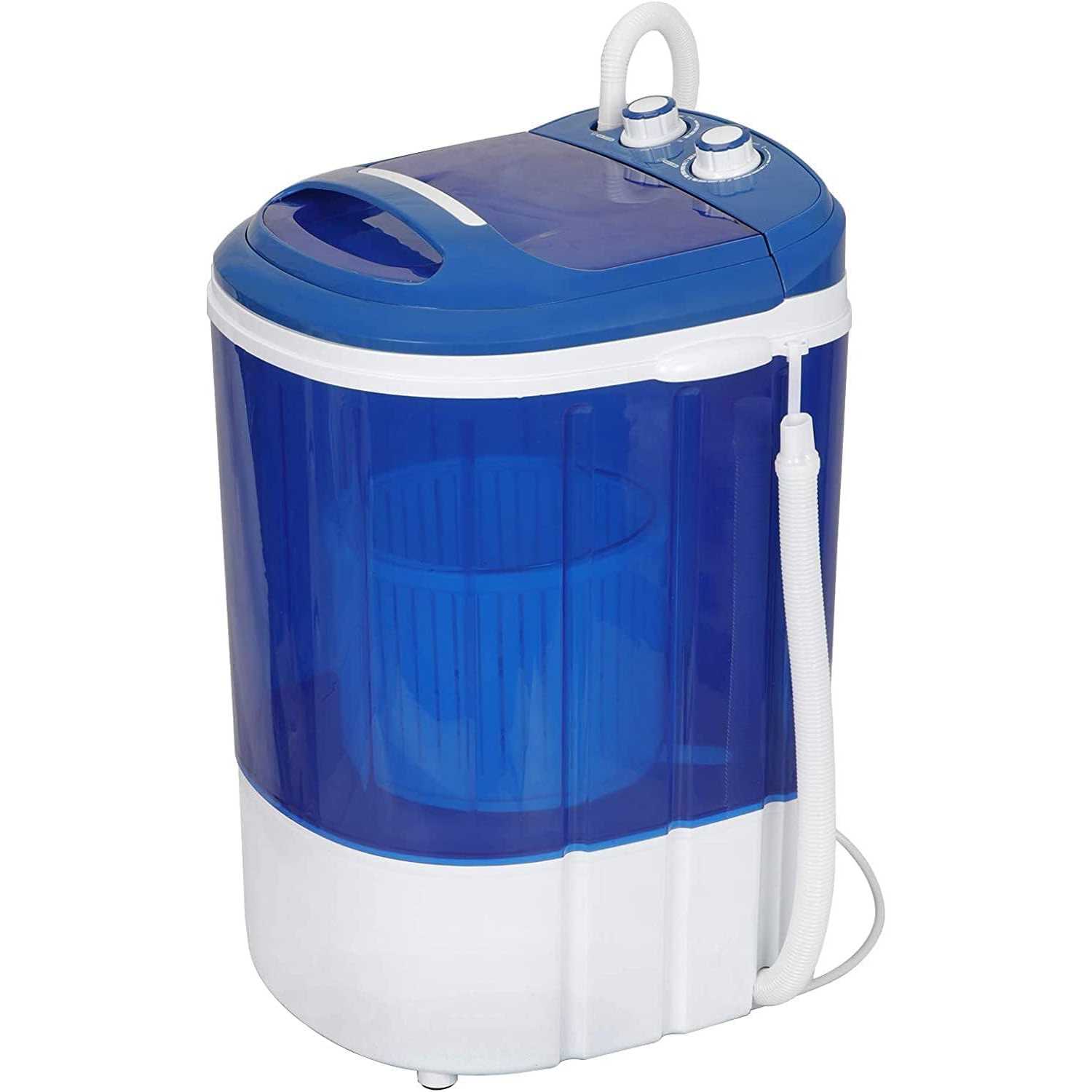 Oteymart Portable Washing Machine Mini Washer with Spin Dryer 5.7lbs Washing Capacity