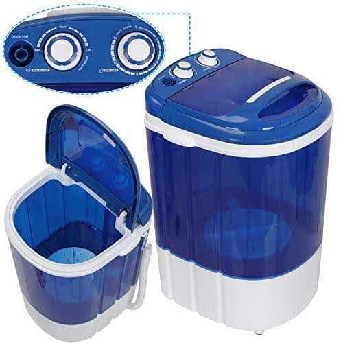 Oteymart Portable Washing Machine Mini Washer with Spin Dryer 5.7lbs Washing Capacity - Image 2