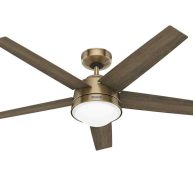 52 Hunter Lykke LED Ceiling Fan with Remote