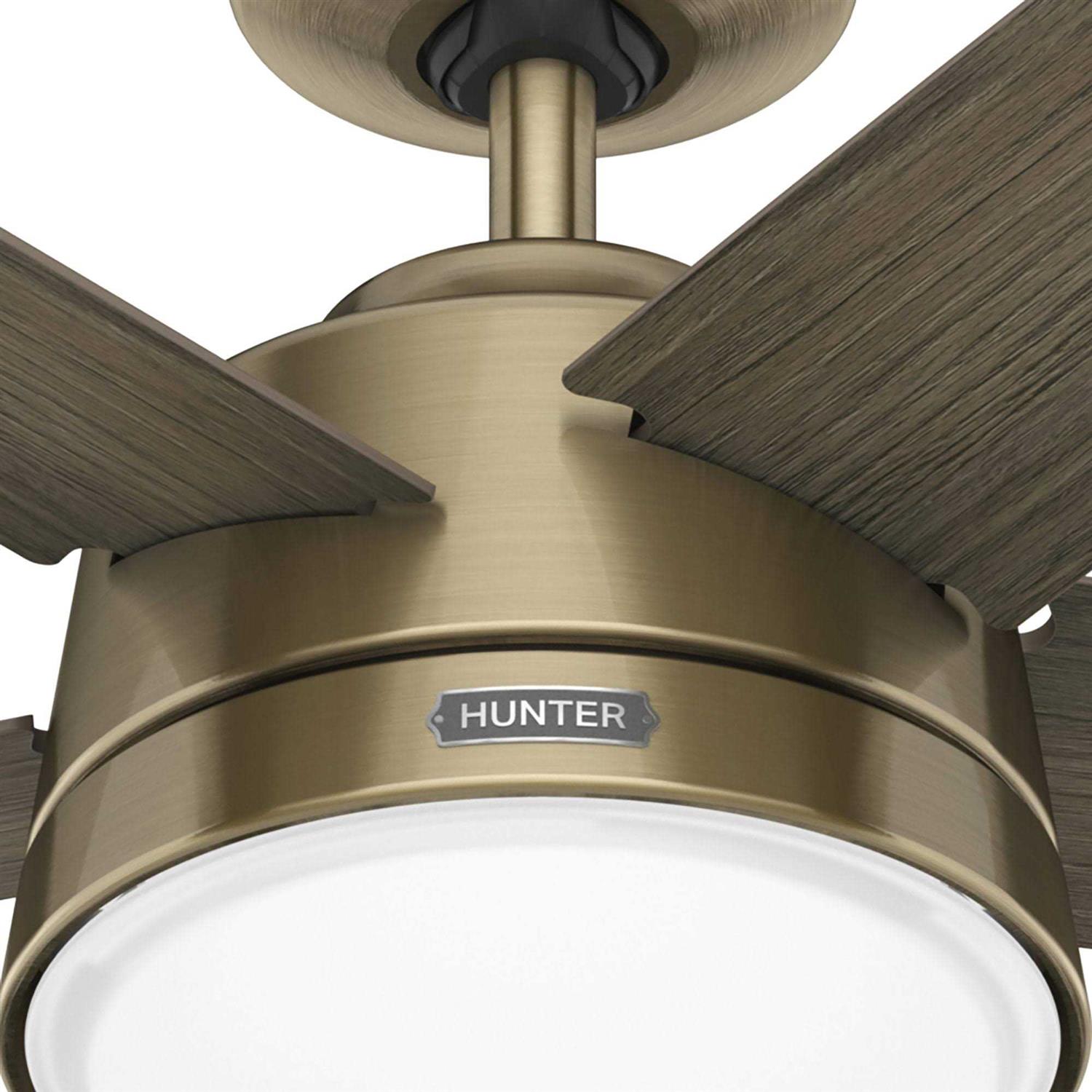 52 Hunter Lykke LED Ceiling Fan with Remote - Image 4