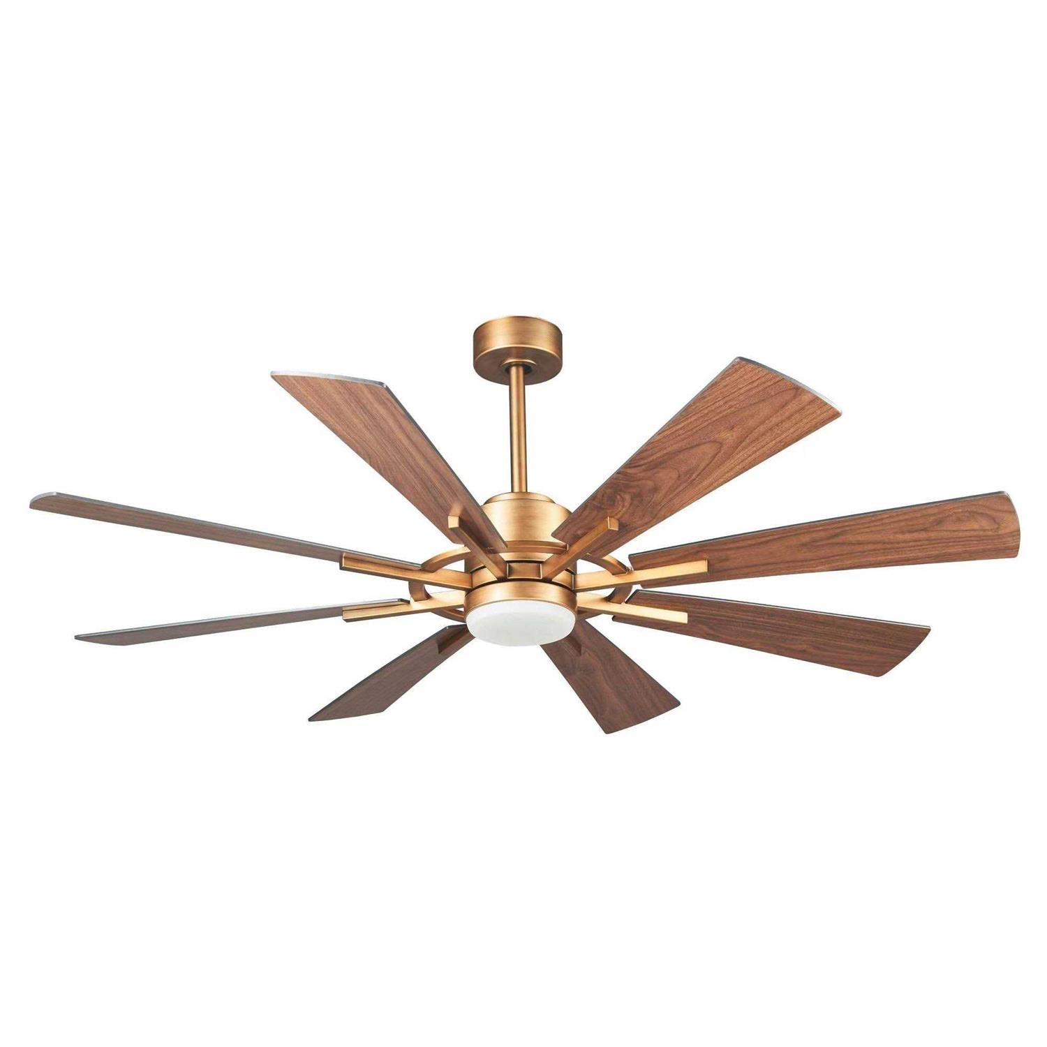 Parrot Uncle 60 Reversible 8-Blade Farmhouse Windmill LED Ceiling Fan with Remote - Image 5