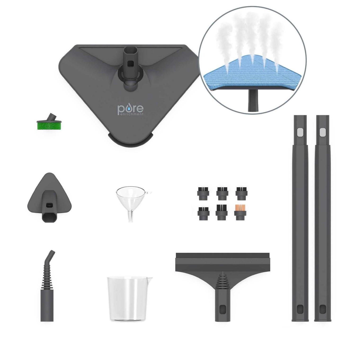 Pure Enrichment PureClean XL Rolling Steam Cleaner - Image 3