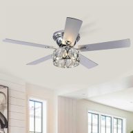 5-Blade Ceiling Fan with Light Kit and Remote
