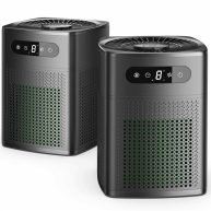 2 Pack Air Purifiers for Home Bedroom H13 True HEPA Filter for Home large Room