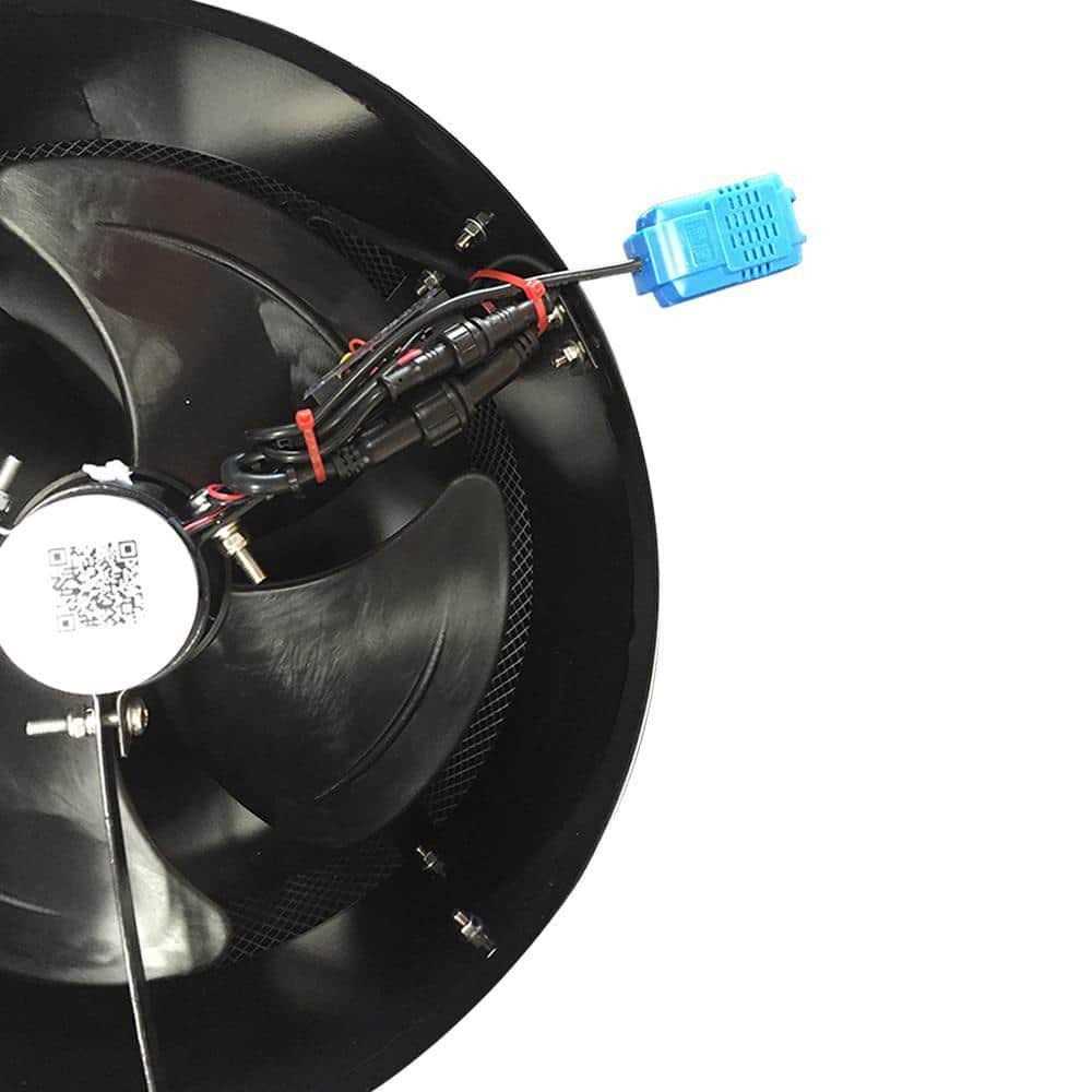 Remington Solar 20-Watt 1280 CFM Solar Powered Attic Fan - Image 2