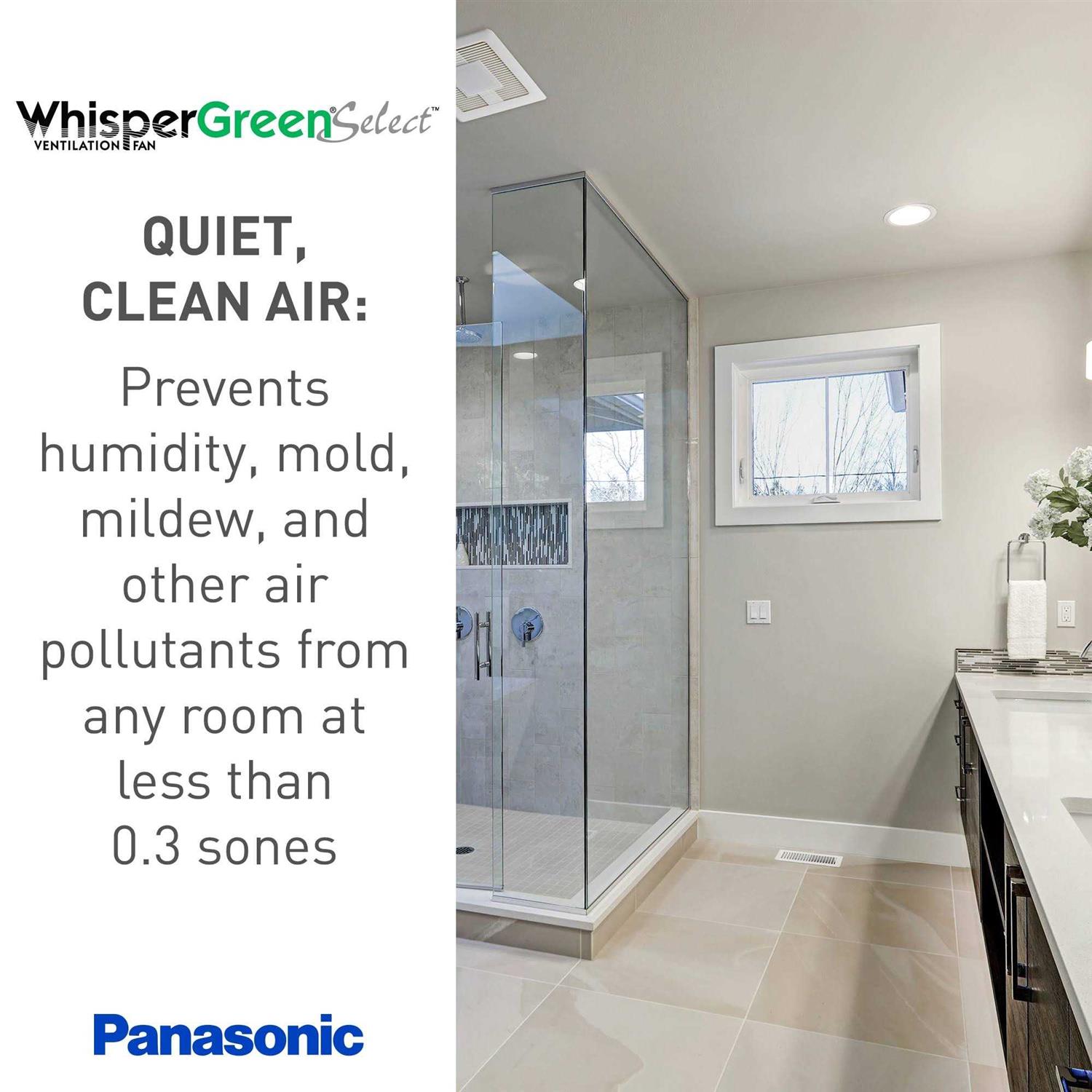 Panasonic FV-0511VKSL2 WhisperGreen Select Fan/Light - Image 3