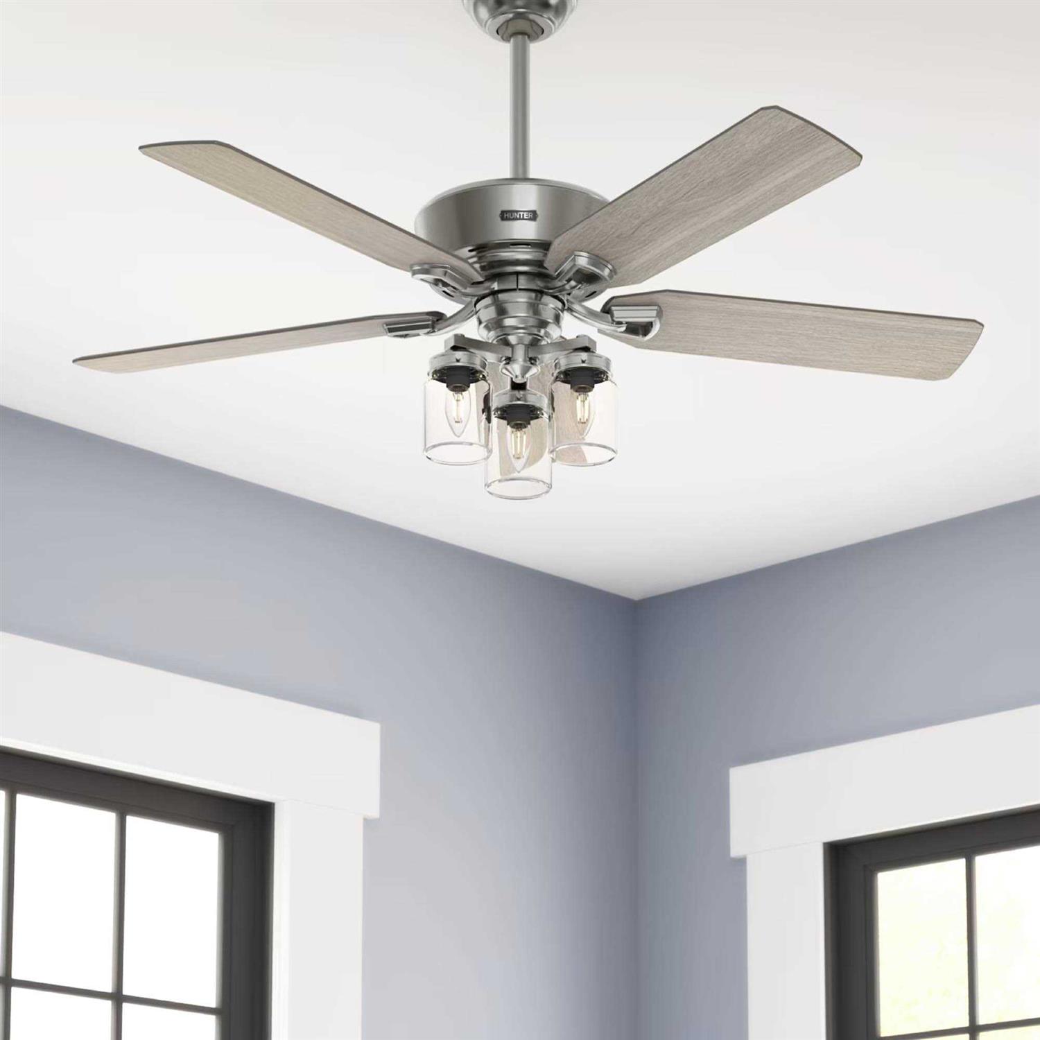52 Hunter Devon Park Ceiling Fan with LED Module 50604 - Image 3