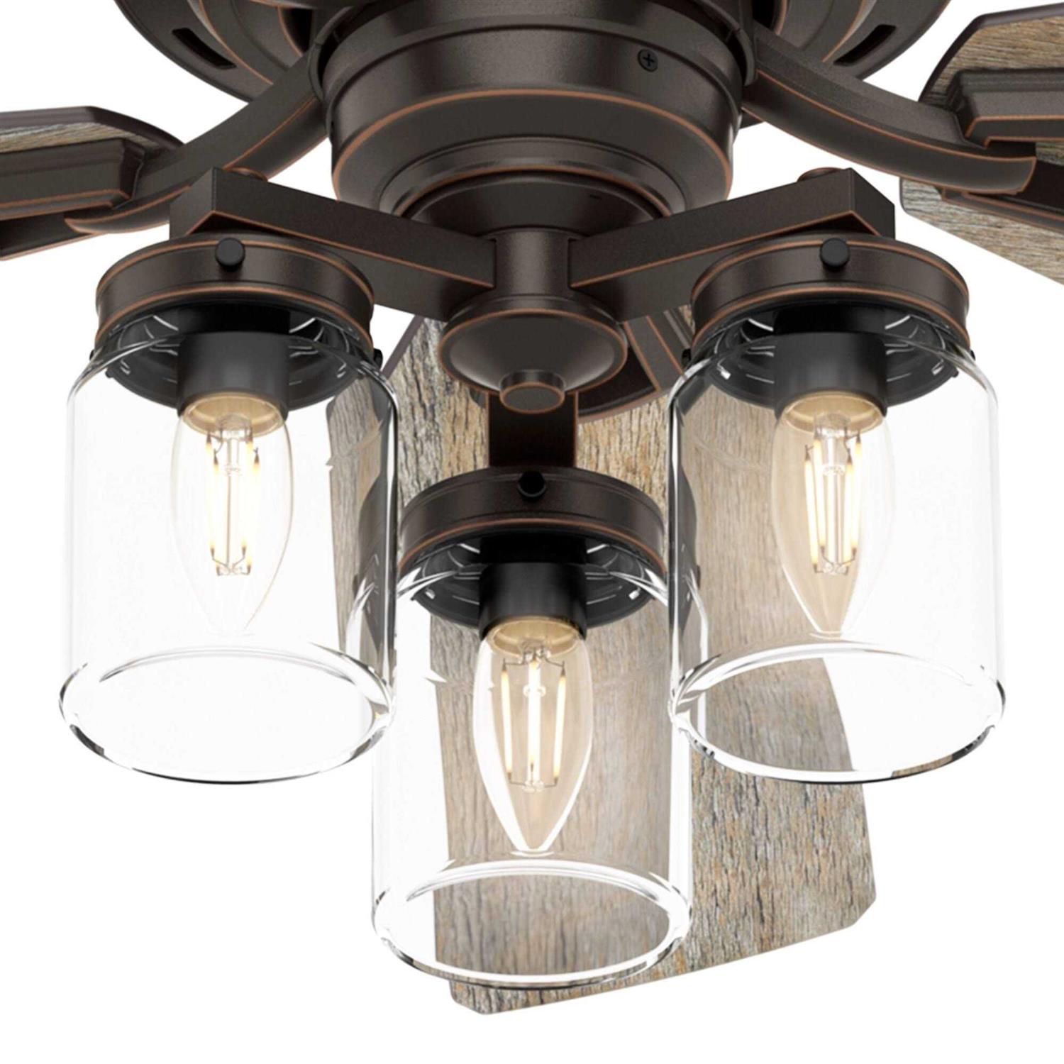 52 Hunter Devon Park Ceiling Fan with LED Module 50604 - Image 5