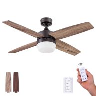 Prominence Home 44 inch Atlas Remote Control Ceiling Fan