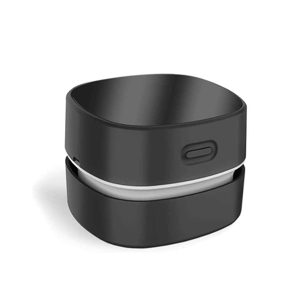 ODISTAR Desktop Vacuum Cleaner,Mini Table dust Sweeper Energy Saving,High Endurance up to 400 mins,Cordless&360o Rotatable Cleaning Hairs