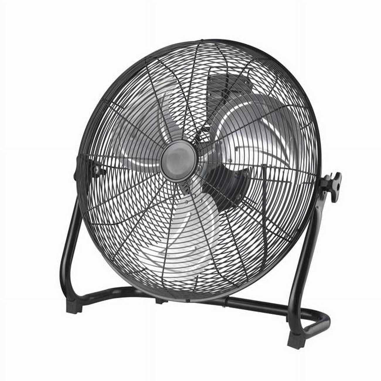 Perfect Aire 4013665 17.25 x 12 in. Black 3 Speed High Velocity Fan - Image 2