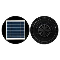 Quietcool Solar Utility Fan for Sheds, Greenhouses, Portable Restrooms and more