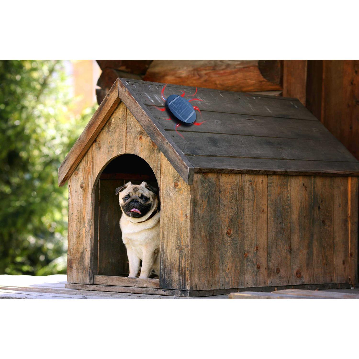 Quietcool Solar Utility Fan for Sheds, Greenhouses, Portable Restrooms and more - Image 2