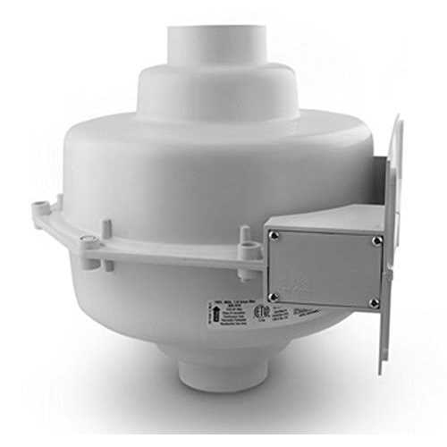 RadonAway GP501 Radon Fan Install kit Two 3×3 White Couplings U-Tube Vacuum Gauge Radon System Labels - Image 2