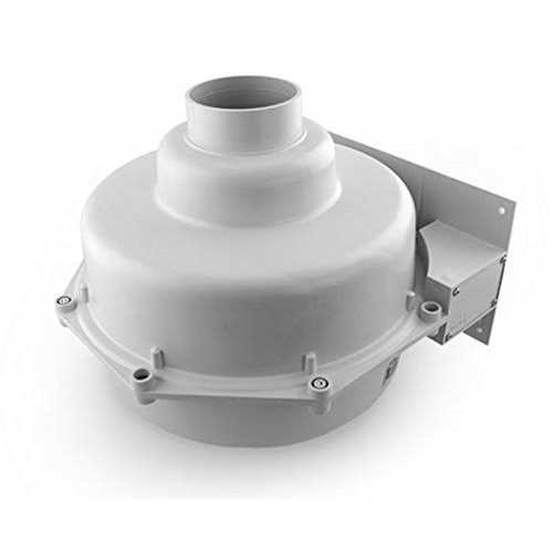 RadonAway GP501 Radon Fan Install kit Two 3×3 White Couplings U-Tube Vacuum Gauge Radon System Labels - Image 5