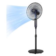 PELONIS 16 Oscillating Pedestal Stand Up Fan Adjustable Height Ultra Quiet Dc Motor