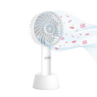 Pure Enrichment PureBreeze Personal Handheld Fan with Base