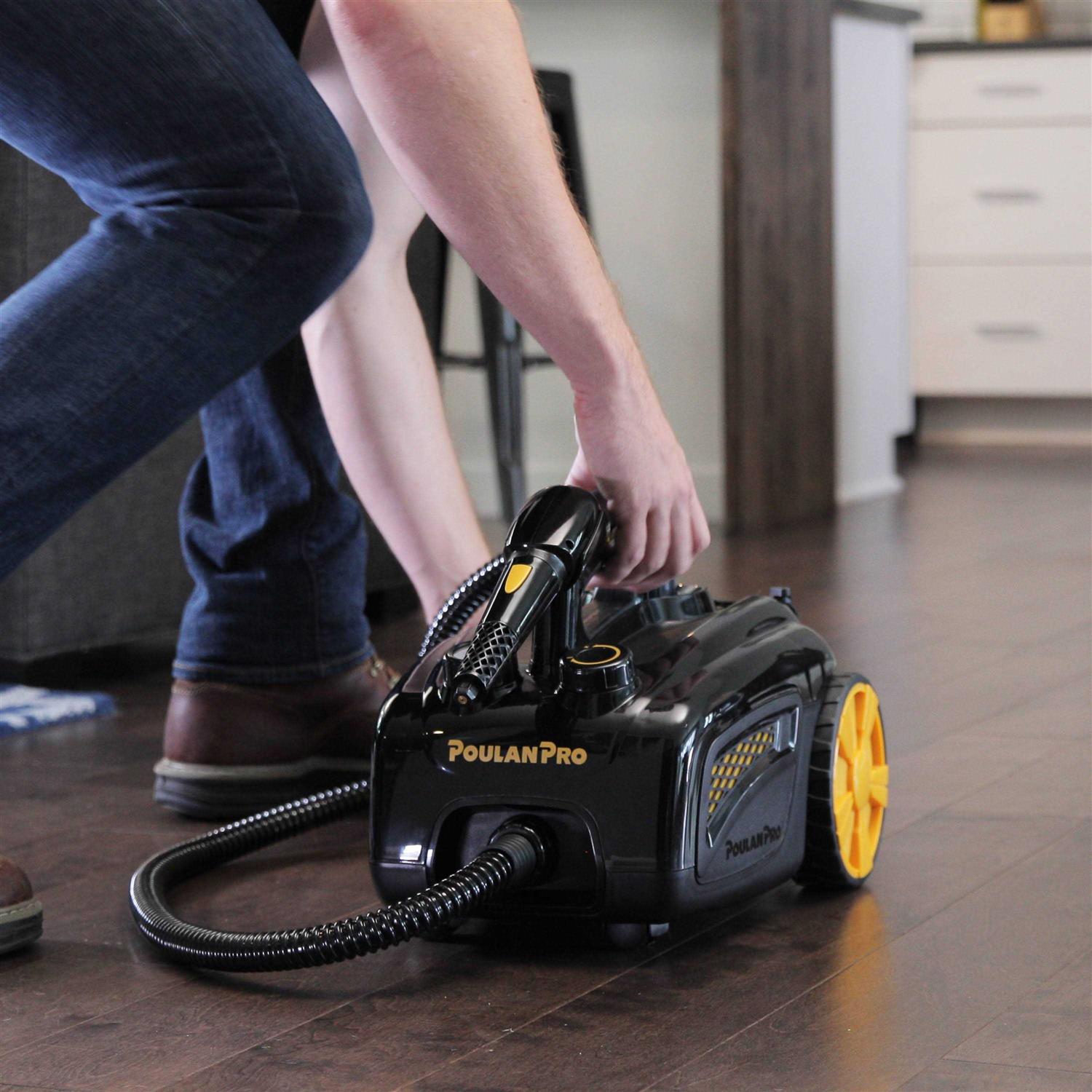 Poulan Pro Heavy-Duty Canister Steam System with Mop Attachment PP350 - Image 2