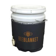 Powerblanket BB05GV Bee Blanket Honey Heater 5 Gal Pail Heater with Cutout for Gate Valve