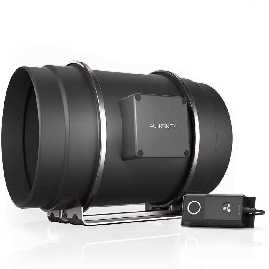AC Infinity CLOUDRAY A9 Grow Tent Clip Fan 9” with 10 Speeds - Image 5