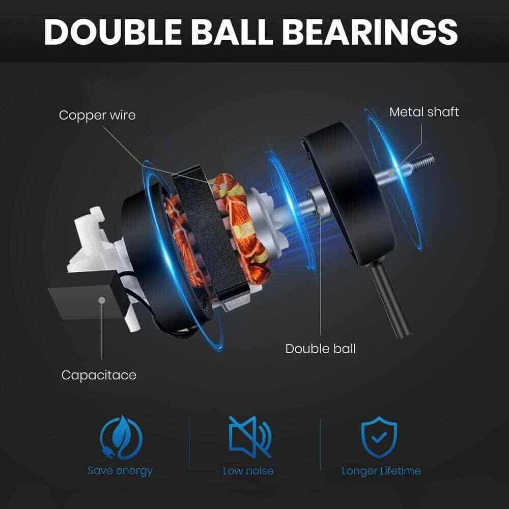 20 Inch High Velocity Wall Mount Fan with Rack and L-Iron - Image 2