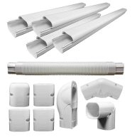 Pioneer Decorative PVC Line Cover Kit for Mini Split Air Conditioners and Heat Pumps