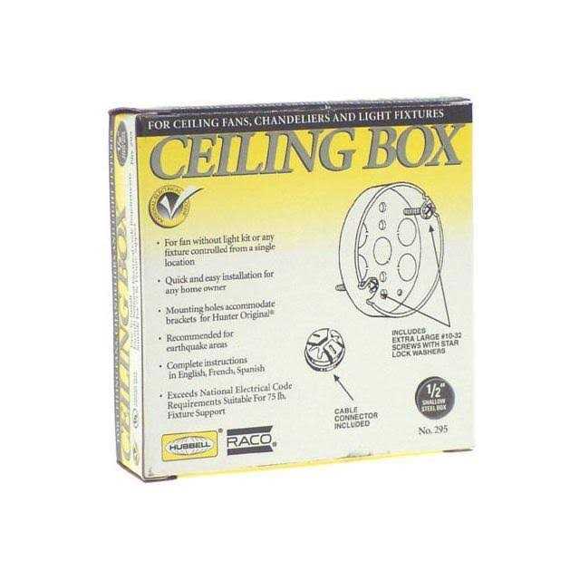 Raco 295 Round Ceiling Fan Pan - Image 2